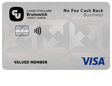 Business Card - No Fee Cash Back&nbsp;Visa* Business Card