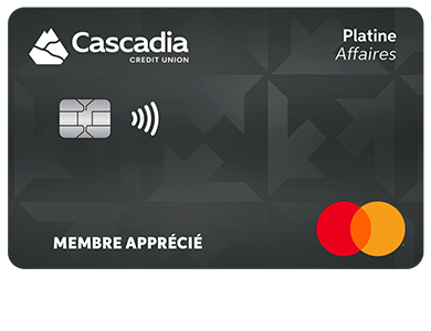 Business Card - Mastercard<sup>MD</sup> Affaires Platine<br>
<strong>Pour les titulaires de carte existants seulement</strong>