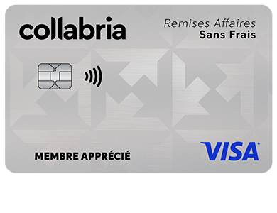 Business Card - Visa* Remises Affaires sans frais
