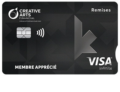 Personal Card - Carte Visa Remises Infinite*