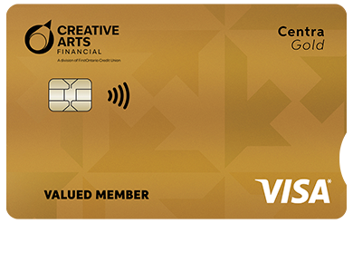 Personal Card - <p>Centra Visa* Gold Card</p>
