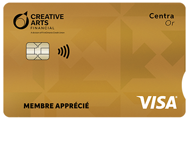 Personal Card - Visa* Centra Or