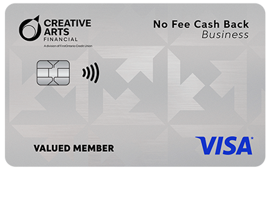 Business Card - No Fee Cash Back&nbsp;Visa* Business Card