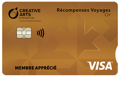 Personal Card - Visa* Récompenses voyages Or<br>
<strong>Pour les titulaires de carte existants seulement</strong>