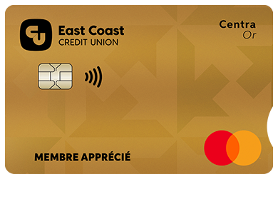 Personal Card - Mastercard<sup>MD&nbsp;</sup>Centra Or