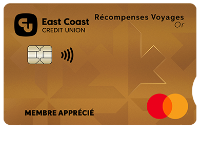 Personal Card - Mastercard<sup>MD </sup>Récompenses voyages Or<br>
<strong>Pour les titulaires de carte existants seulement</strong>