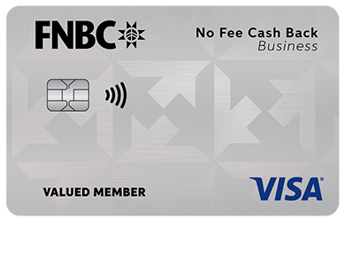 Business Card - No Fee Cash Back&nbsp;Visa* Business Card