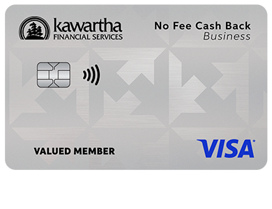 Business Card - No Fee Cash Back&nbsp;Visa* Business Card