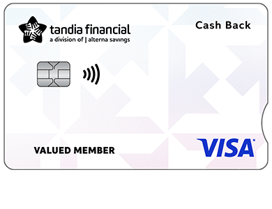 Personal Card - Cash Back&nbsp;Visa<sup><span style="line-height: 11.25px; font-size: 11.25px;">*</span></sup> Card