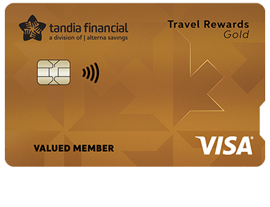 Personal Card - Travel Rewards&nbsp;Visa<sup><font size="2">*</font></sup> Gold Card<br>
<strong>For existing cardholders only</strong>

