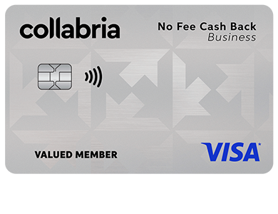 Business Card - No Fee Cash Back&nbsp;Visa* Business Card