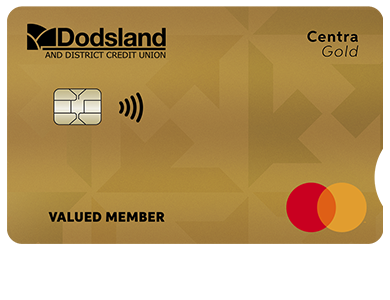 Personal Card - Centra Gold Mastercard<sup>®</sup>