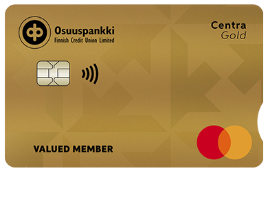 Personal Card - Centra Gold Mastercard<sup>®</sup>