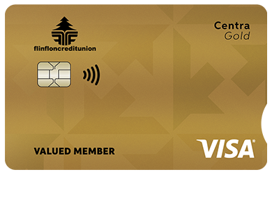 Personal Card - <p>Centra Visa* Gold Card</p>
