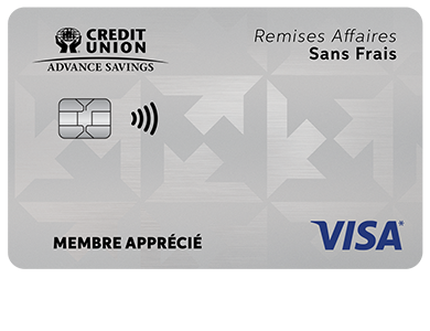 Business Card - Visa* Remises Affaires sans frais