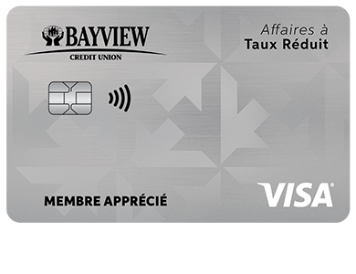 Business Card - Visa* Affaires à taux réduit