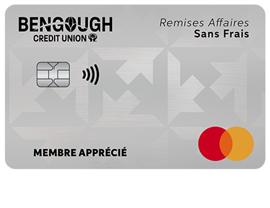 Business Card - Mastercard<sup>MD</sup> Remises Affaires sans frais