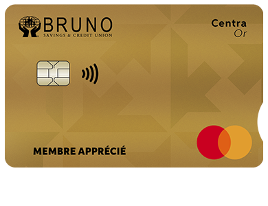 Personal Card - Mastercard<sup>MD&nbsp;</sup>Centra Or