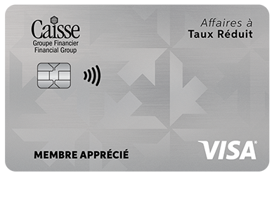Business Card - Visa* Affaires à taux réduit
