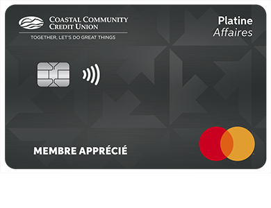 Business Card - Mastercard<sup>MD</sup> Affaires Platine