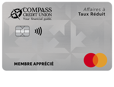 Business Card - Mastercard<sup>MD&nbsp;</sup>Affaires à taux réduit