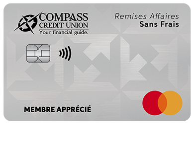 Business Card - Mastercard<sup>MD</sup> Remises Affaires sans frais