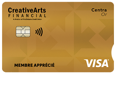 Personal Card - Visa* Centra Or