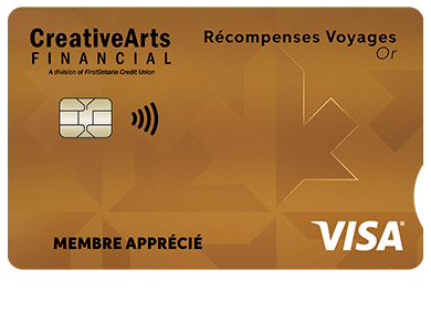Personal Card - Visa* Récompenses voyages Or<br>
<strong>Pour les titulaires de carte existants seulement</strong>