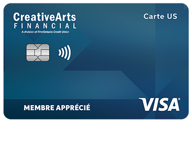 Personal Card - Visa* en dollars américains