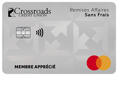 Business Card - Mastercard<sup>MD</sup> Remises Affaires sans frais