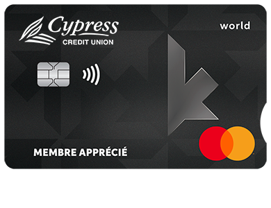 Personal Card - Mastercard World<sup>MD</sup>