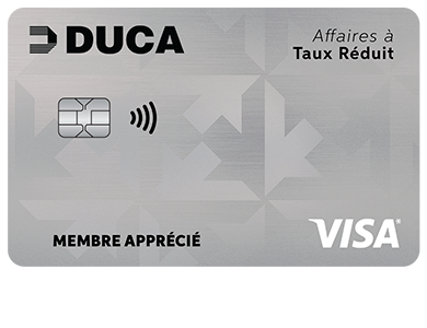 Business Card - Visa* Affaires à taux réduit