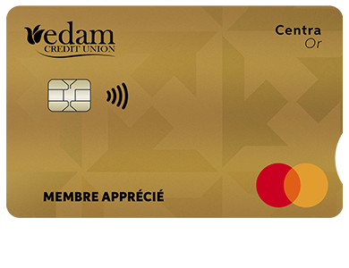 Personal Card - Mastercard<sup>MD&nbsp;</sup>Centra Or