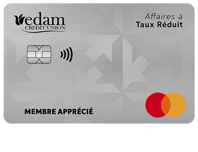 Business Card - Mastercard<sup>MD&nbsp;</sup>Affaires à taux réduit