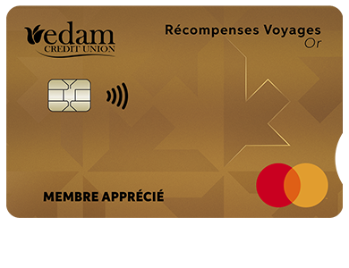 Personal Card - Mastercard<sup>MD </sup>Récompenses voyages Or<br>
<strong>Pour les titulaires de carte existants seulement</strong>