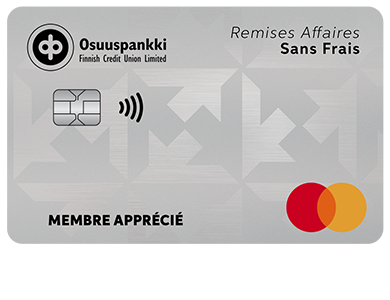 Business Card - Mastercard<sup>MD</sup> Remises Affaires sans frais