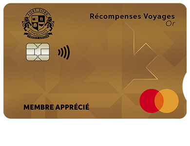 Personal Card - Mastercard<sup>MD </sup>Récompenses voyages Or<br>
<strong>Pour les titulaires de carte existants seulement</strong>