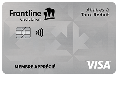 Business Card - Visa* Affaires à taux réduit