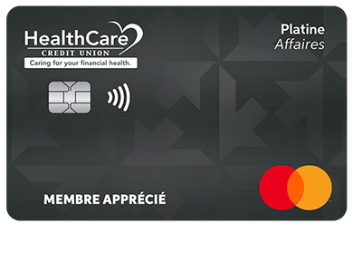 Business Card - Mastercard<sup>MD</sup> Affaires Platine<br>
<strong>Pour les titulaires de carte existants seulement</strong>