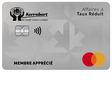 Business Card - Mastercard<sup>MD&nbsp;</sup>Affaires à taux réduit