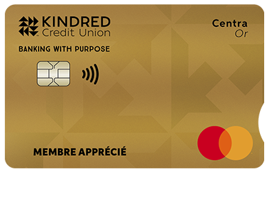 Personal Card - Mastercard<sup>MD&nbsp;</sup>Centra Or