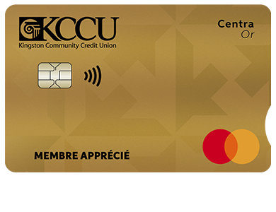 Personal Card - Mastercard<sup>MD&nbsp;</sup>Centra Or