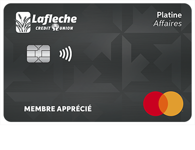 Business Card - Mastercard<sup>MD</sup> Affaires Platine<br>
<strong>Pour les titulaires de carte existants seulement</strong>