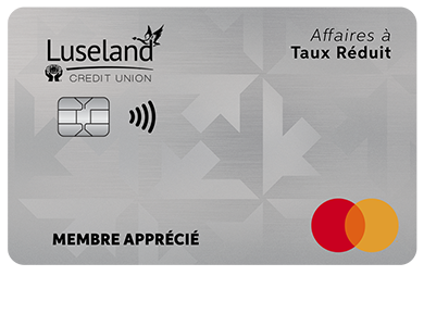 Business Card - Mastercard<sup>MD&nbsp;</sup>Affaires à taux réduit