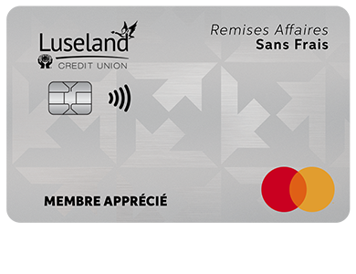 Business Card - Mastercard<sup>MD</sup> Remises Affaires sans frais