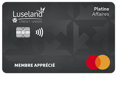 Business Card - Mastercard<sup>MD</sup> Affaires Platine<br>
<strong>Pour les titulaires de carte existants seulement</strong>