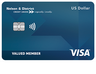 Personal Card - Visa* en dollars américains