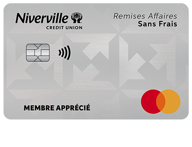 Business Card - Mastercard<sup>MD</sup> Remises Affaires sans frais