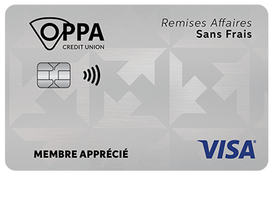 Business Card - Visa* Remises Affaires sans frais