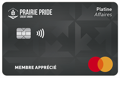 Business Card - Mastercard<sup>MD</sup> Affaires Platine<br>
<strong>Pour les titulaires de carte existants seulement</strong>